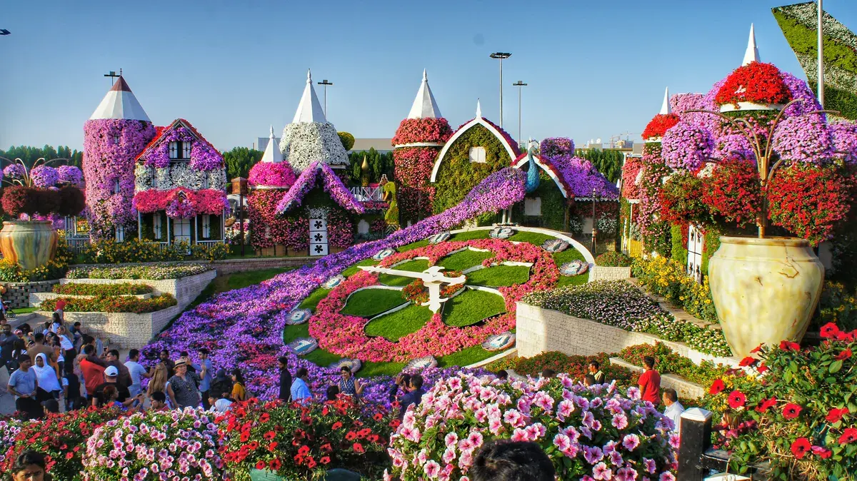 Dubai — Miracle Garden et Global Village - Photo 1